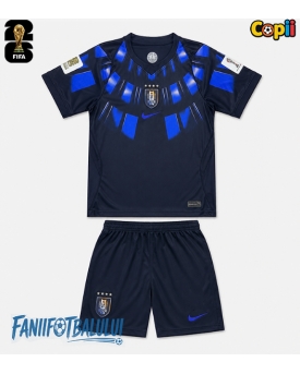 Uruguay Echipament de Fotbal Replică Mondial 2026 Copii Deplasare (+ Șorturi)
